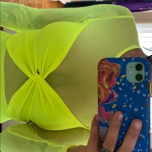 Fashion Nova, Neon Stretch Jumpsuit